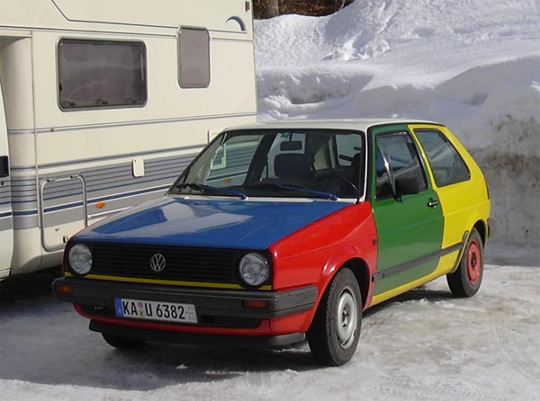 Mein alter bunter Golf II