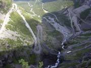 Die Trollstigen von oben