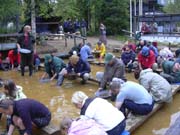 Goldwaschen gegen Gebühr