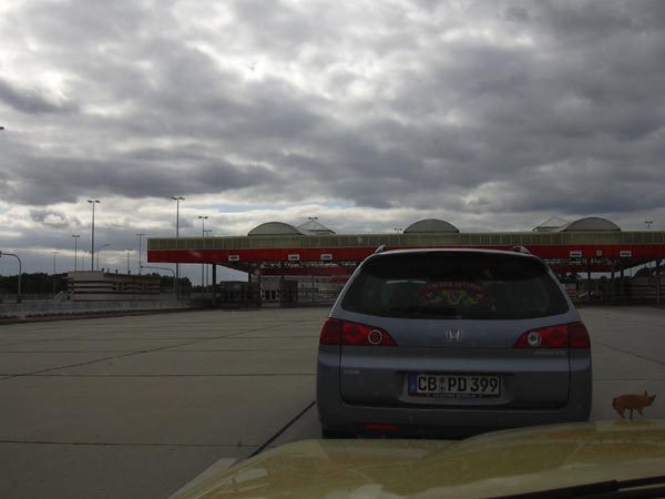 Grenzübergang bei Forst (Lausitz)