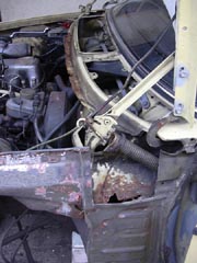 Ueberall Rost, eine Krankheit vom W123.